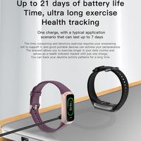 Keep Health Fitness Trackers for Women Men, Amoled Fitness Tracker for Android&Ios, Alarm Stopwatch Fitness Tracker with Blood Pressure Monitor, Calories Burned IP68 Waterproof Fitness Step Tracker