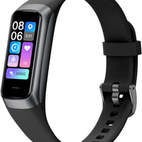 Keep Health Fitness Trackers for Women Men, Amoled Fitness Tracker for Android&Ios, Alarm Stopwatch Fitness Tracker with Blood Pressure Monitor, Calories Burned IP68 Waterproof Fitness Step Tracker